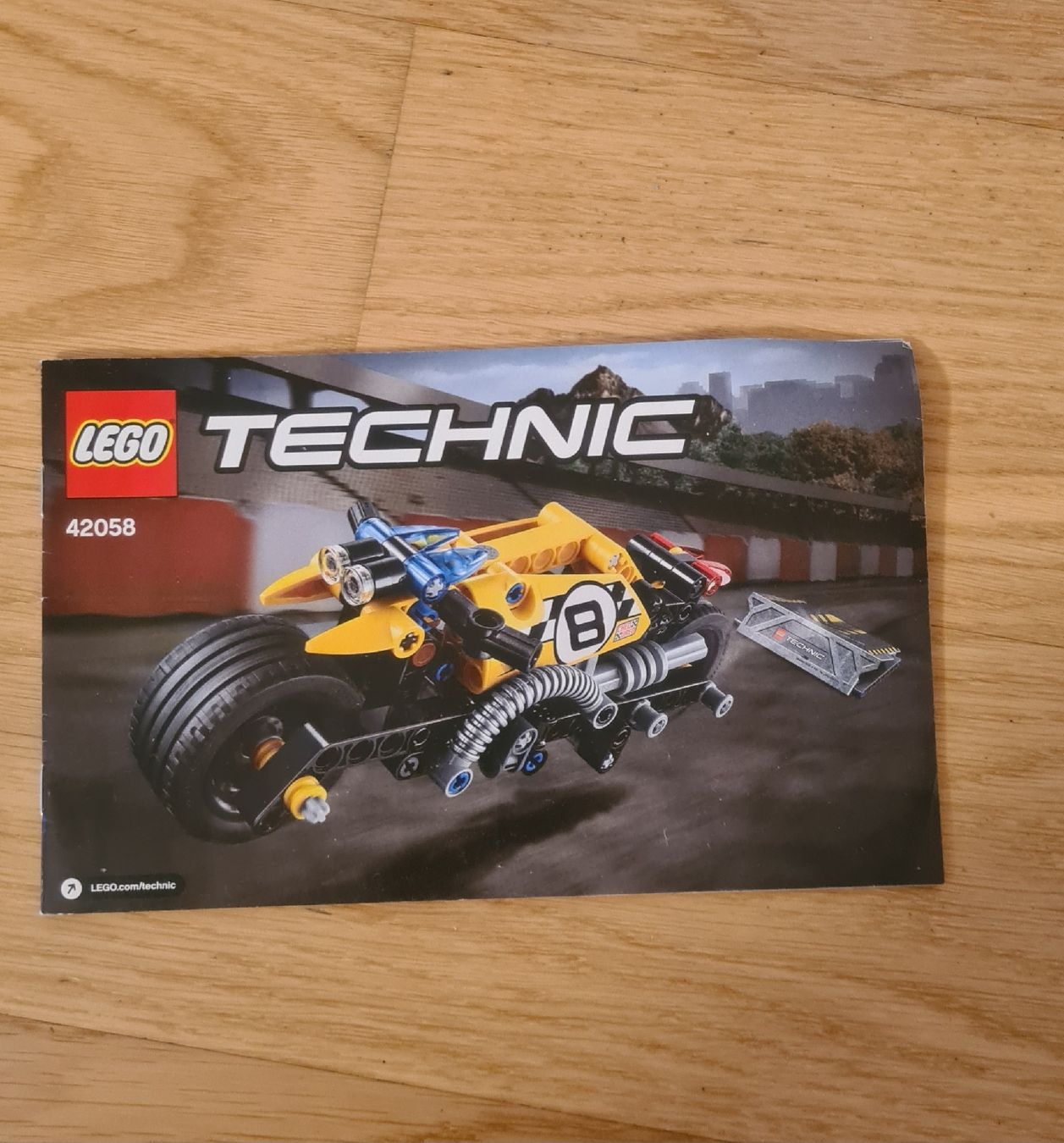 Lego Spielzeuge: Lego Technic Motorrad 42058 mit Anleitung – Gebraucht aus Zug von sa.ho 2