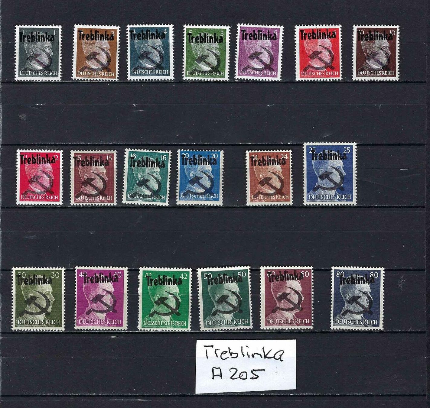 Tutti i francobolli: WKII Lokalausgabe Treblinka ** – Nuovo e nell'imballaggio originale da Altstätten SG venduto da Nandodax