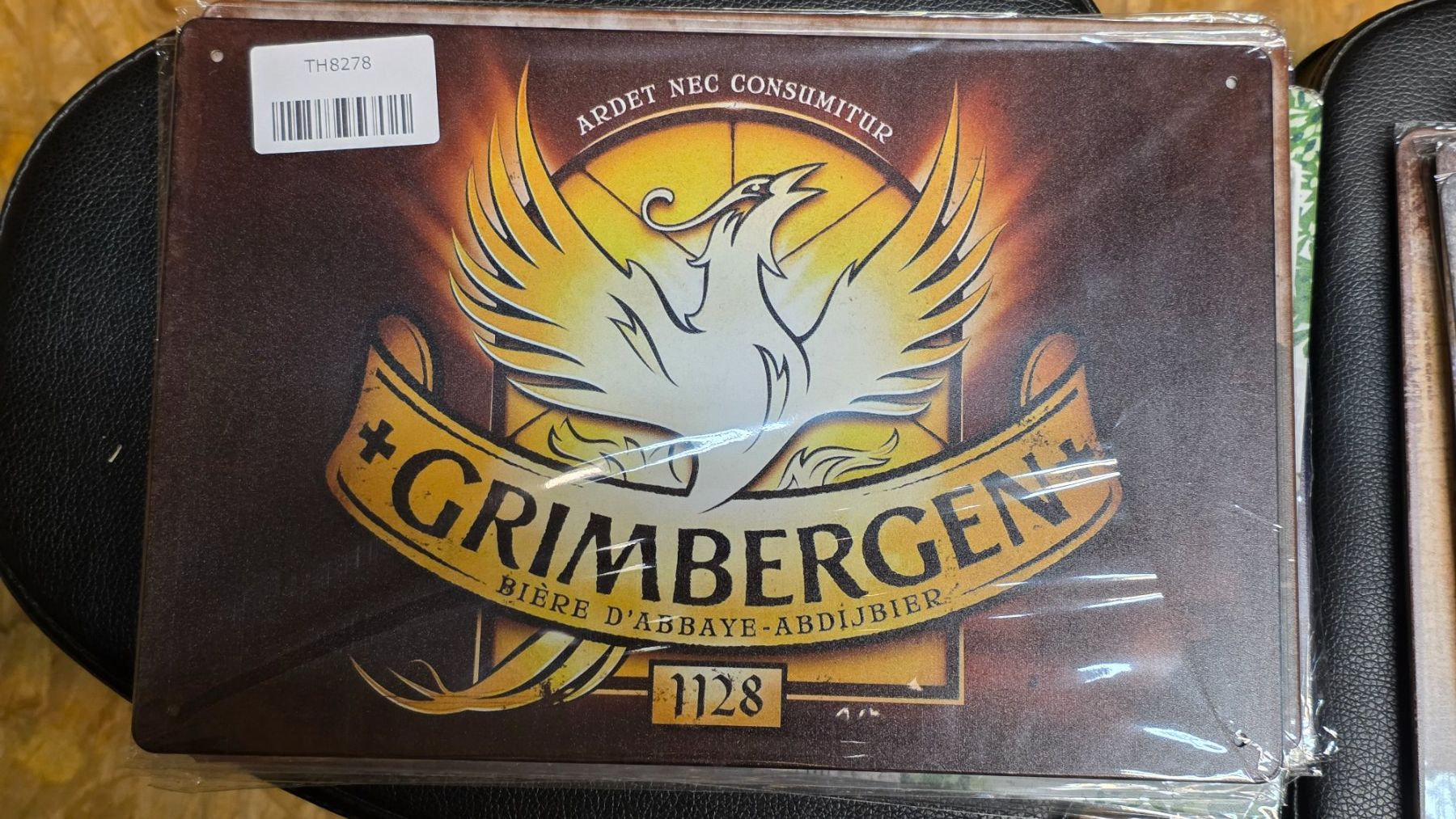 Insegne: Blechschild Grimbergen – Nuovo e nell'imballaggio originale da Wangen SZ venduto da Charlie_Firpo