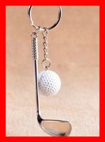 Schlüsselanhänger Golf Golfschläger Handicap Ball Green Cart