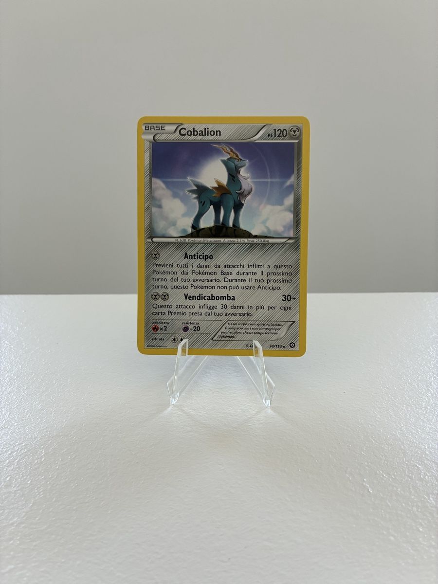 Pokémon Carte collezionabili: Pokémon karte Cobalion 74/114 – Nuovo (secondo la descrizione) da Taverne venduto da nad02026