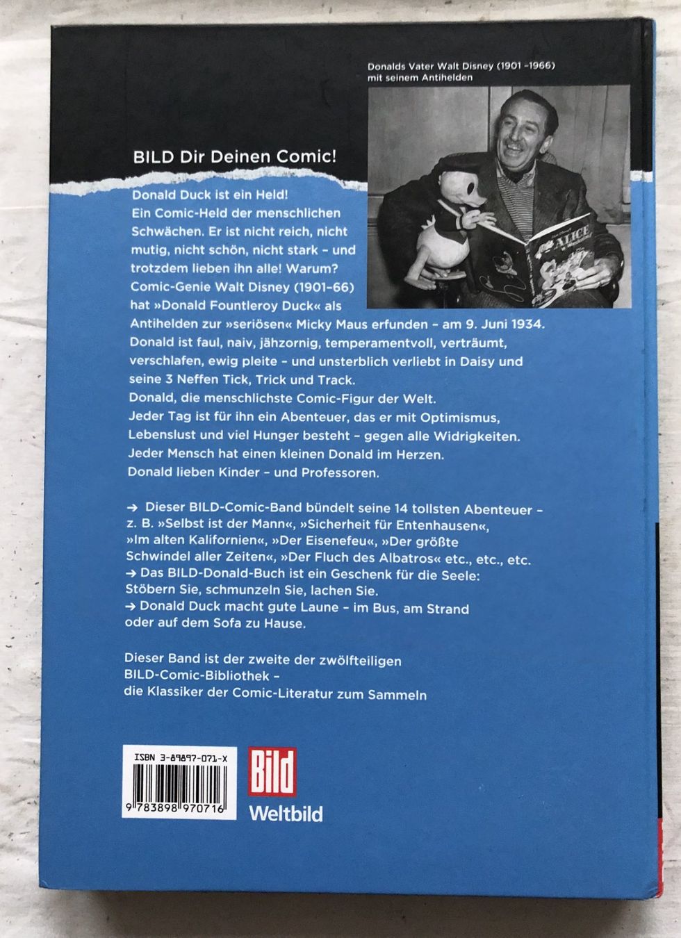 Fumetti: Bild COMIC-BIBLIOTHEK - Nr.2 - DONALD DUCK – Usato da Schaffhausen venduto da durruti 6