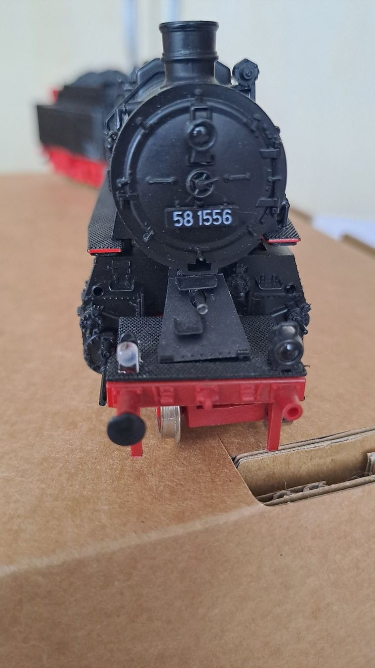 Roco Modellini di ferrovie: Roco DB Dampflok BR 58 H0 GL/28 – Usato da Winterthur venduto da Riebeli333 3