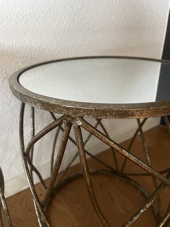 Tavoli: 2 Balkontische mit Spiegeloberfläche – Usato da Thun venduto da mic_6rbg 3