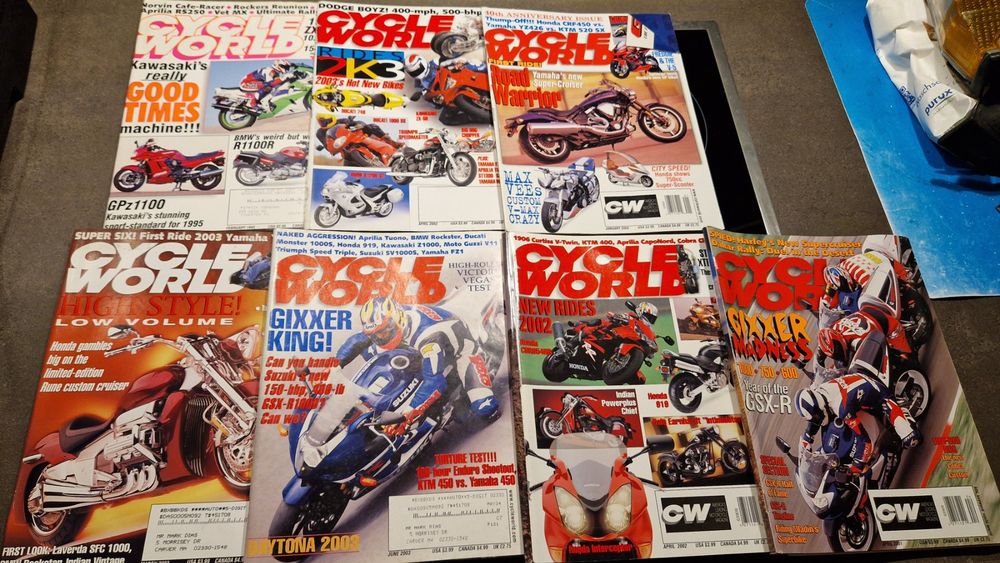 Riviste & Magazine: 29 Stk. US - Motorradzeitschrift  Cycle World – Usato da Wetzikon ZH venduto da Oldieslover 4