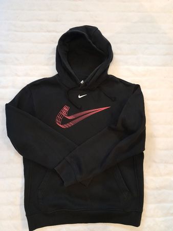 Sweat à capuche Nike noir, taille S, comme neuf. Hiver!