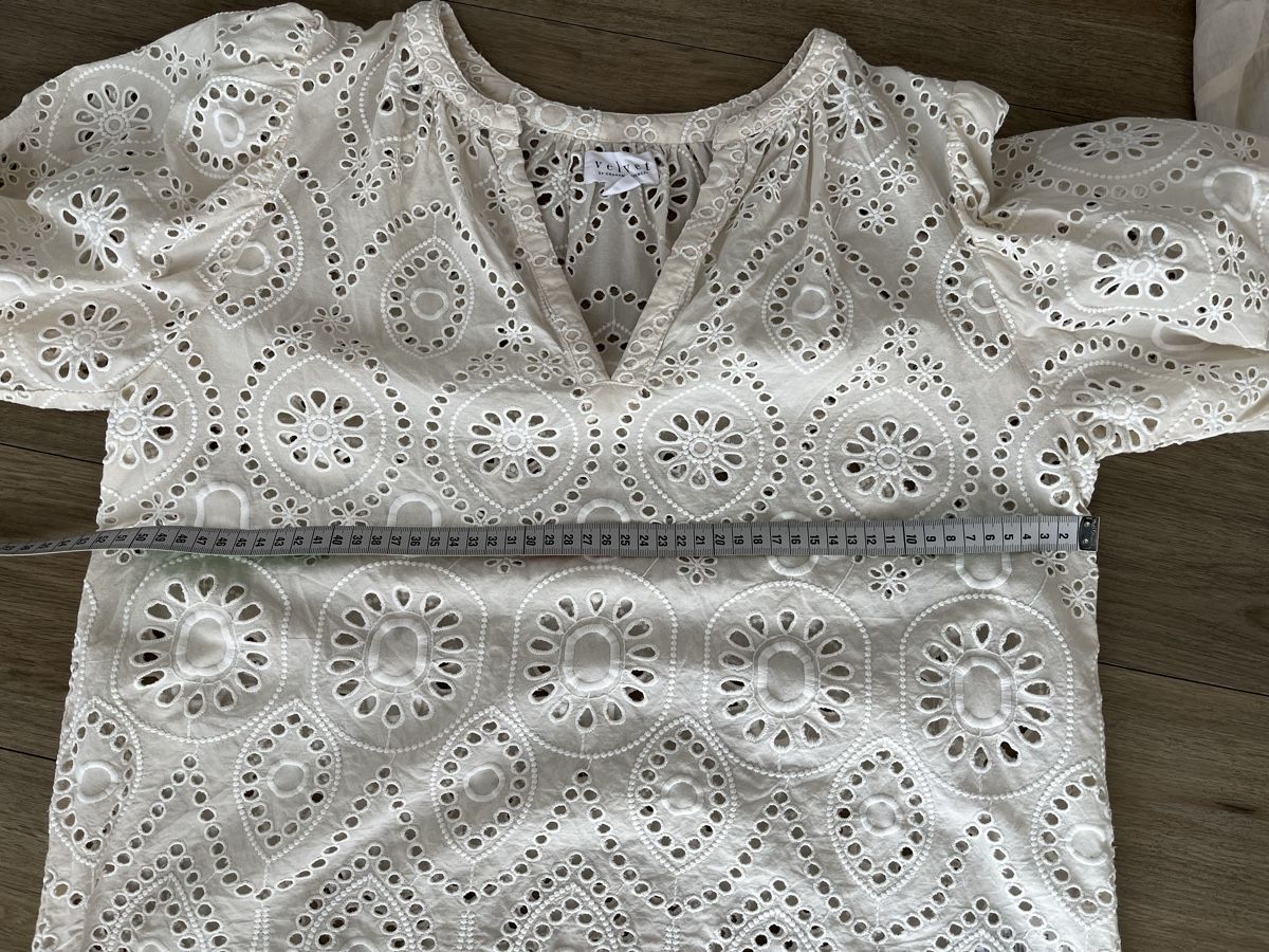 Camicette: Velvet Spitzen Bluse mit Top – Nuovo (secondo la descrizione) da Kerns venduto da osco01 5