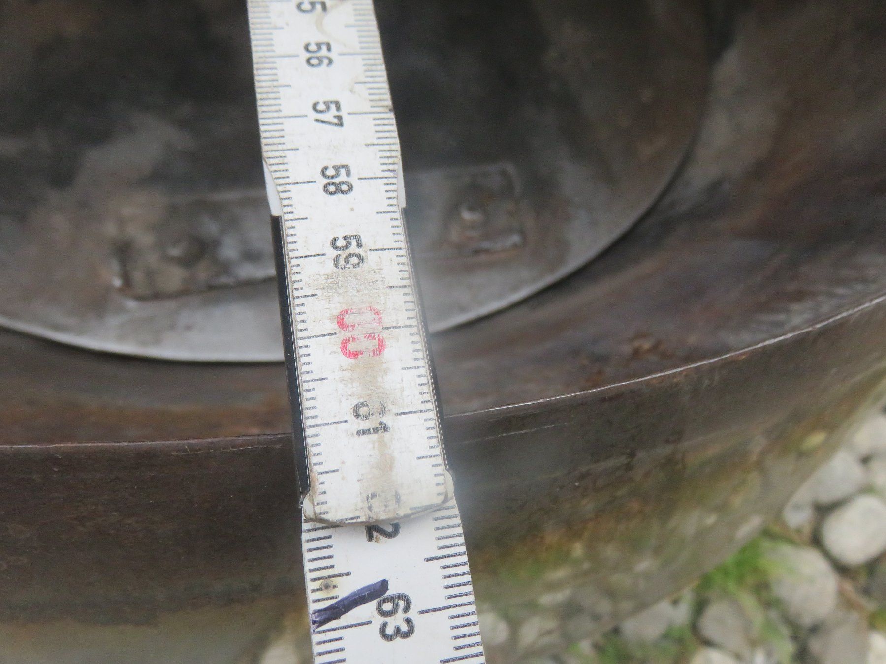 Feuerschale: Kamil 61 cm 🤩 Feuerschale aus Inox – Gebraucht aus Schötz von Vulkan2 5