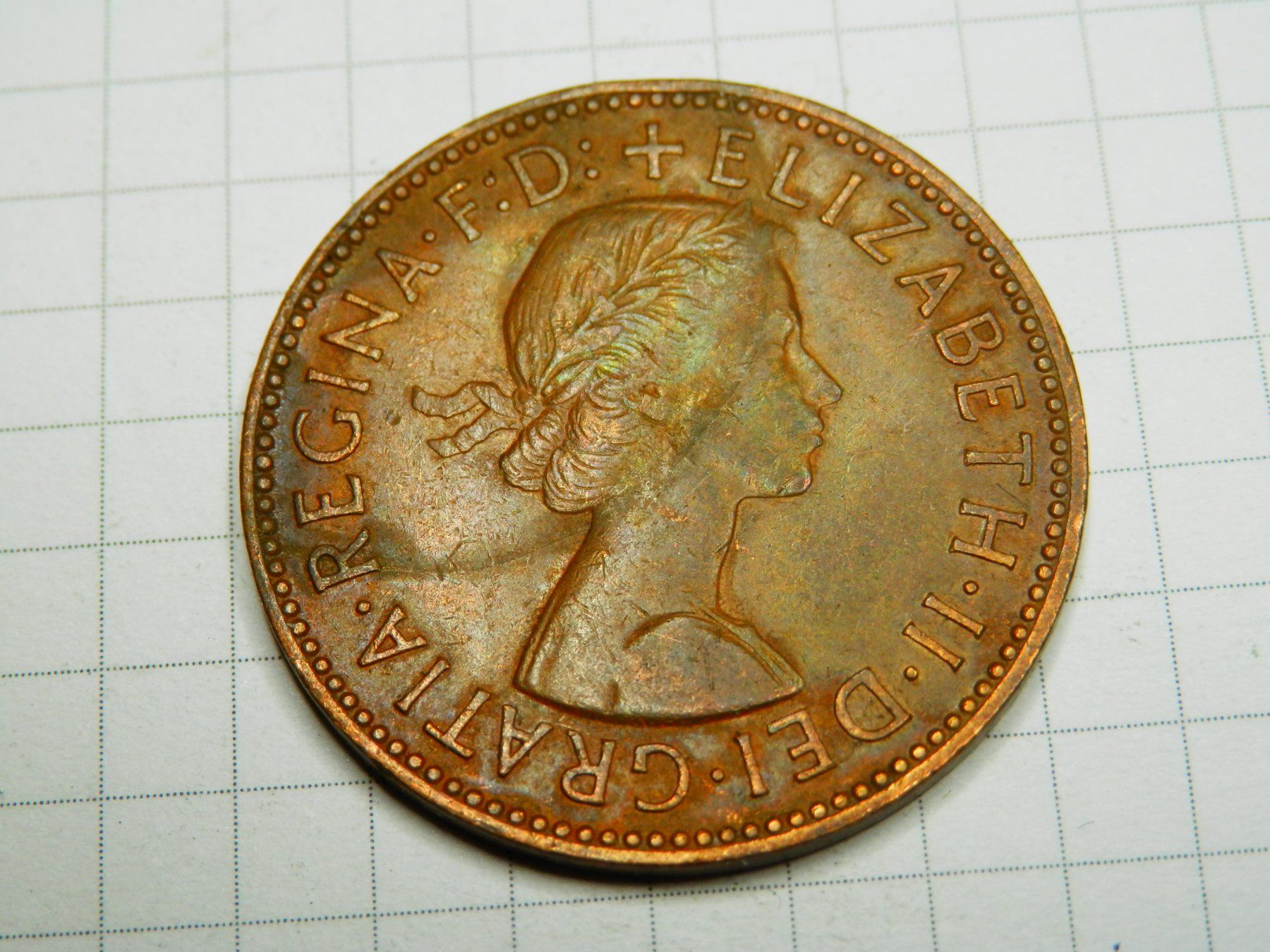 Tutti le monete: Großbritannien ½ Penny, 1963 – Usato da Weiach venduto da weiach81 1