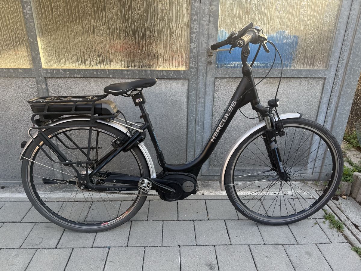 Hercules Velos: Hercules Roberta E-Bike mit Bosch Active Line Motor  – Gebraucht aus Oberentfelden von speed_71 5
