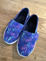 TOMS Kinder Slip-ons Gr. 24.5 – Neu & ungetragen – Love