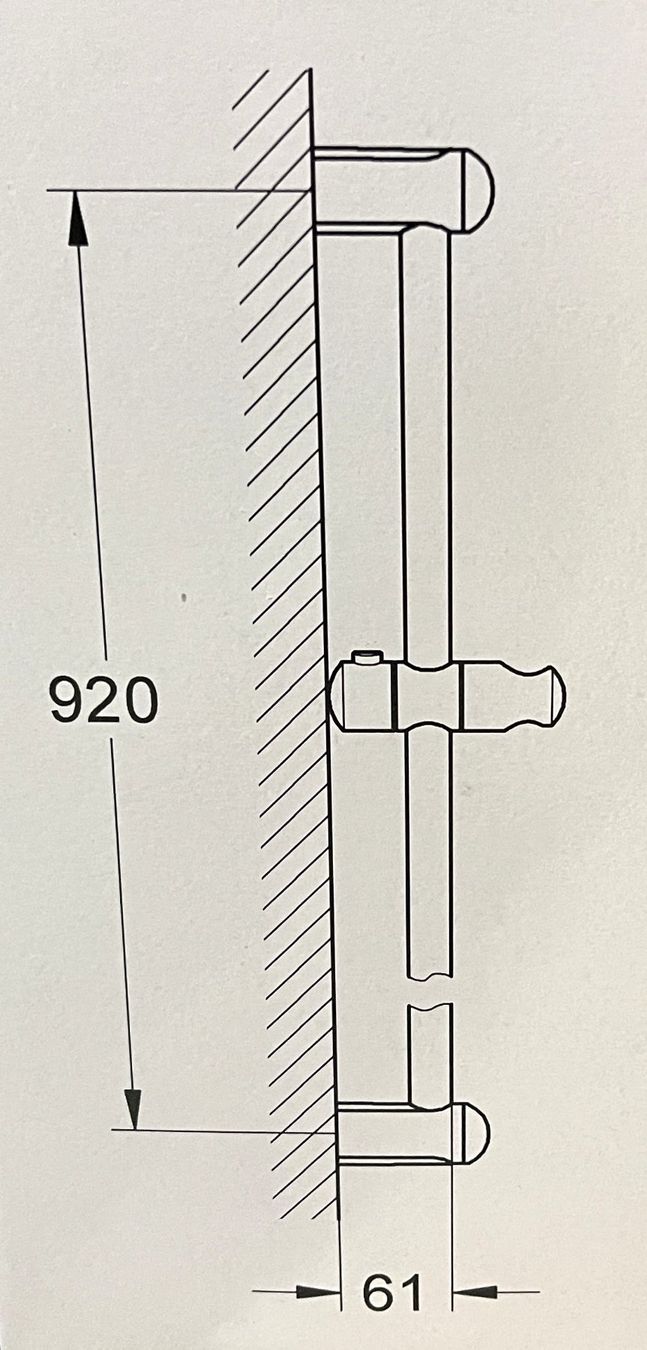 Grohe Soffioni doccia: GROHE / Tempesta - Brausestange 900 mm – Nuovo e nell'imballaggio originale da Oftringen venduto da Vucki 3