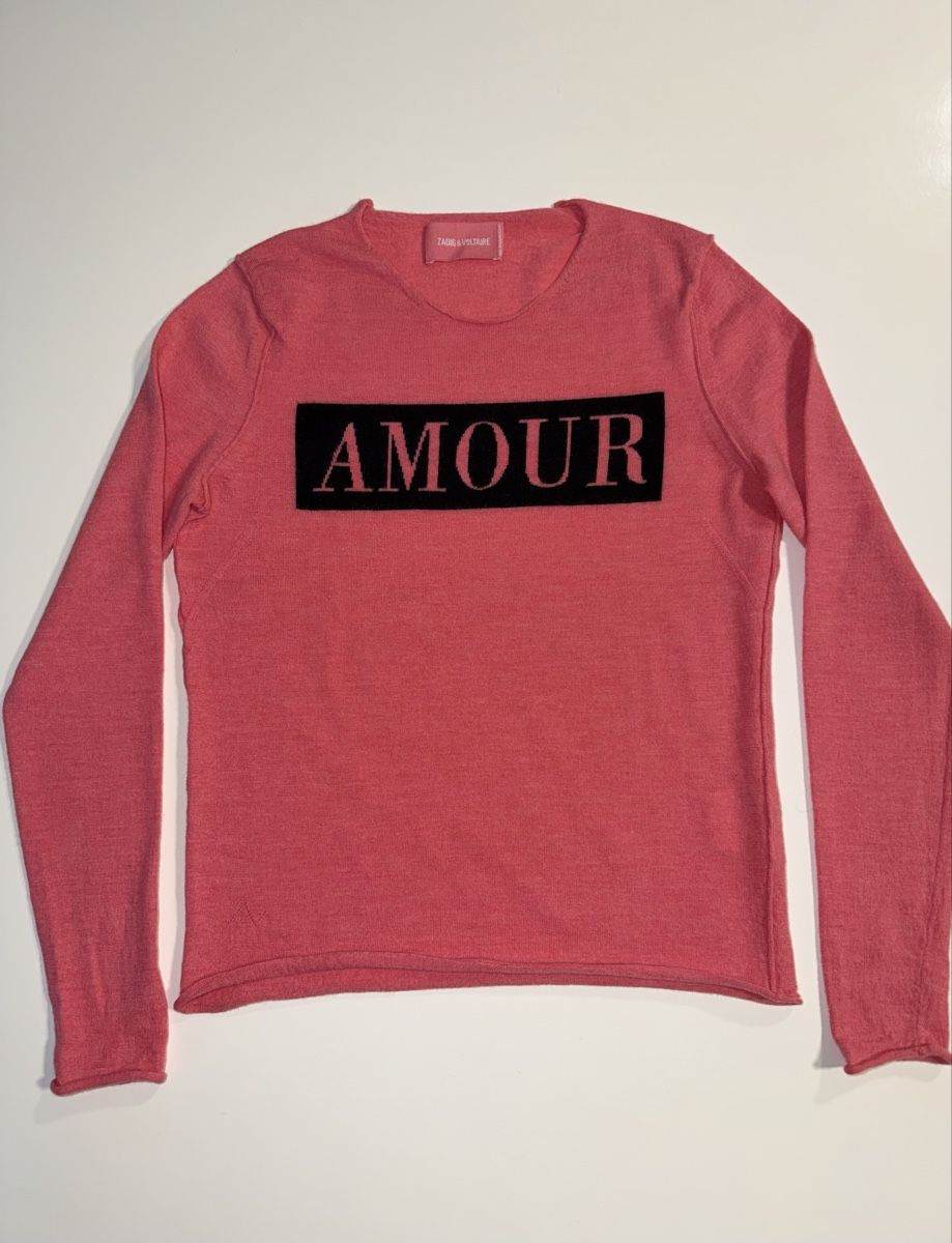 Pullover & Sweatshirts: Pull rose Zadig & Voltaire – Gebraucht aus Cologny von PEACEANDLOVE 2