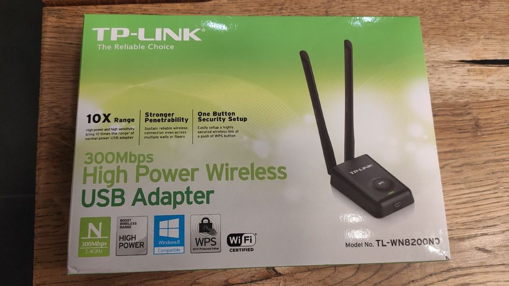 TP-LINK High Power Wireless USB Adapter 300 Mbps (Neu und ...