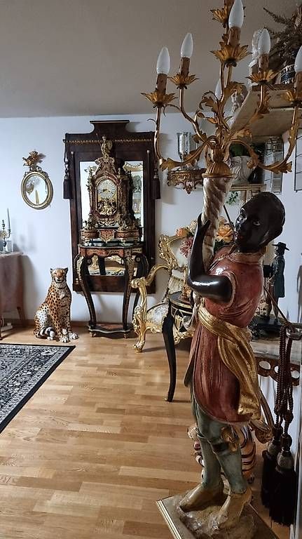 Orologi da terra & Orologi da parete: Luxus Prunk Pendule, Boulle Uhr mit Konsolentisch – Usato da Kaufdorf venduto da Nati-Nati 3