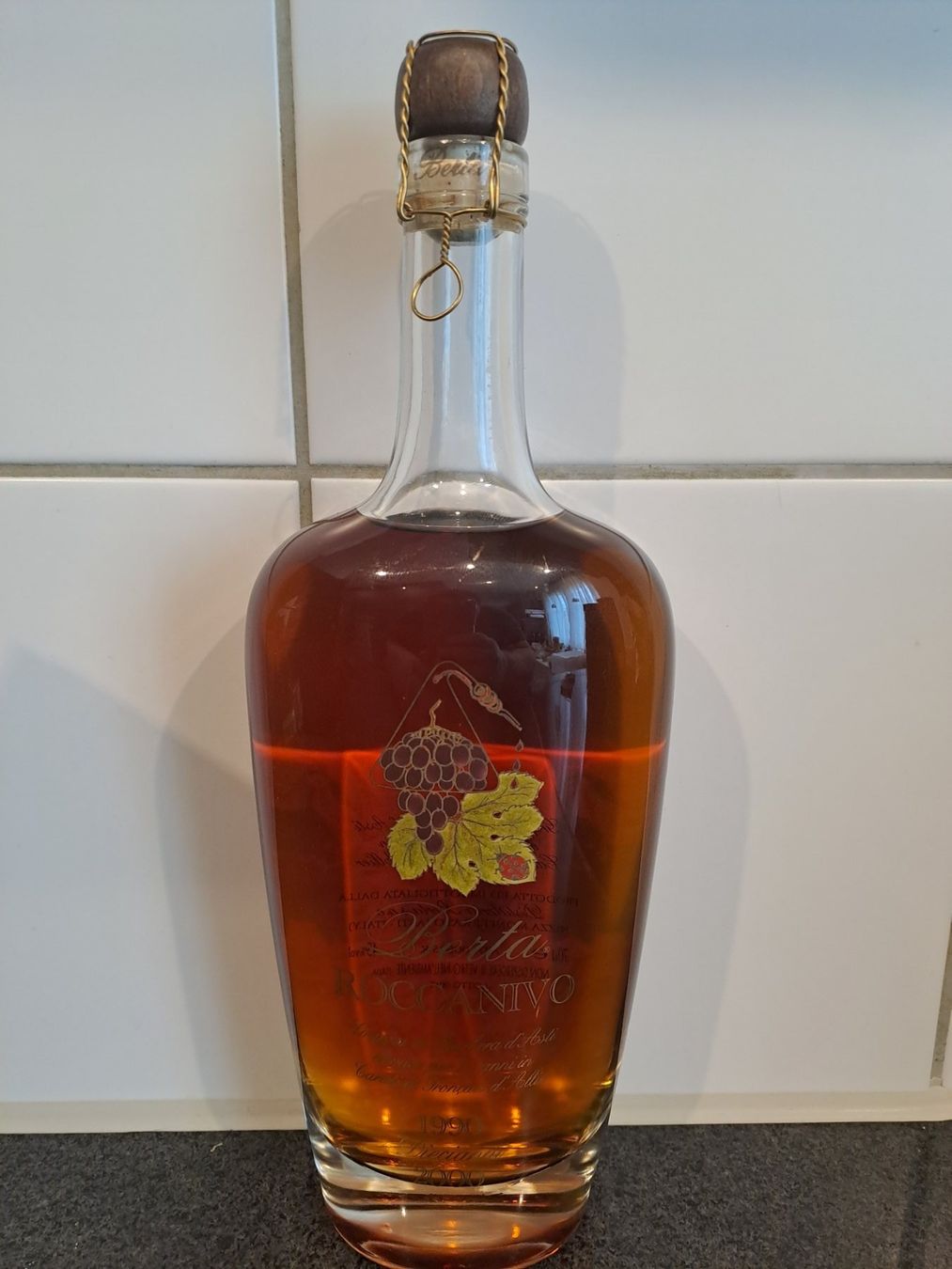 Berta Bevande alcoliche: Berta Grappa Roccanivo 1990 mit OHK – Nuovo e nell'imballaggio originale da Elsau venduto da Kellerraeumung 1
