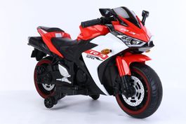 Defekt Kindermotorrad 888 – 12V 4,5A Akku – mit Stützräder,