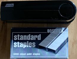 Bostitch - Hefter NOVUS mit Heftklammern