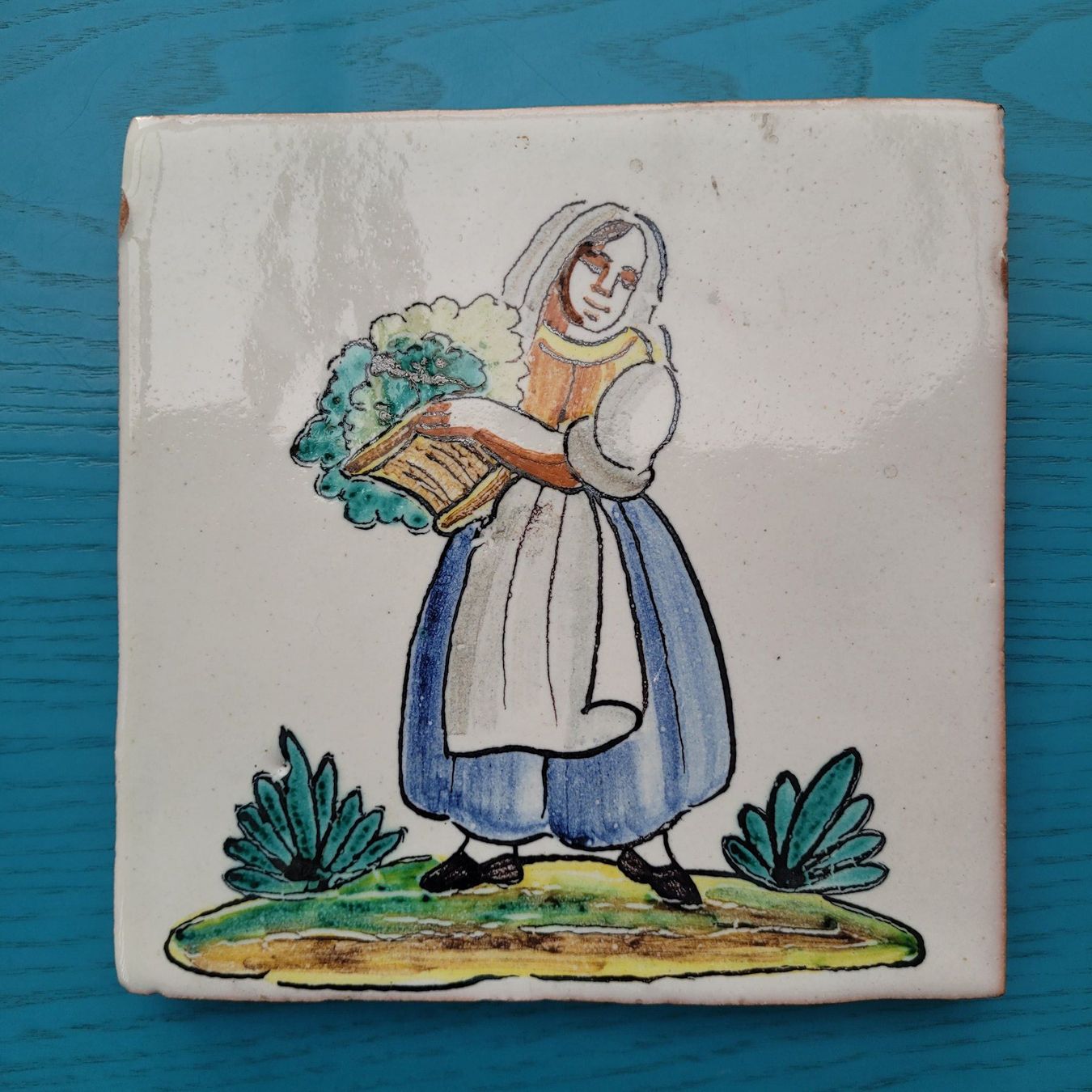 Piatti di portata: Antikes Wandplättli / Platten – Difettoso da SCHÜBELBACH venduto da CoKaHa 1