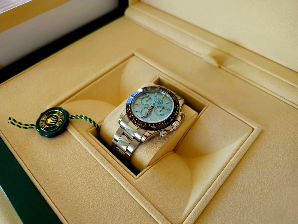 ROLEX Daytona Platin Model 116506 Full Set (Gebraucht) in Root