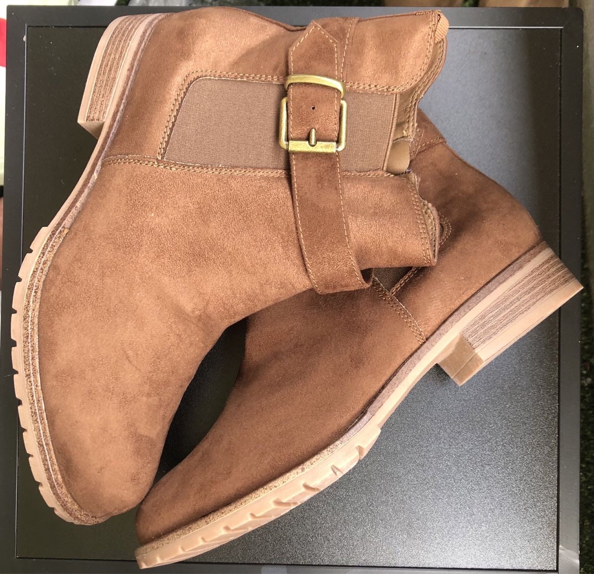 Chaussures femmes: Damen Stiefel braun Kunstleder Grösse 41 – Neuf avec emballage d'origine à St.Gallen par nitka.