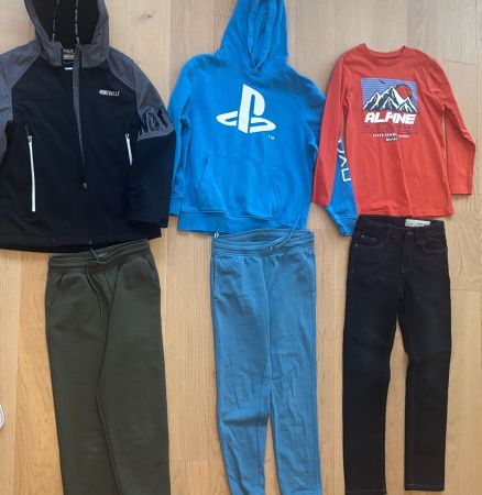 6-Stk Kleiderpacket (Frühling/Herbst) für Jungen Gr. 140
