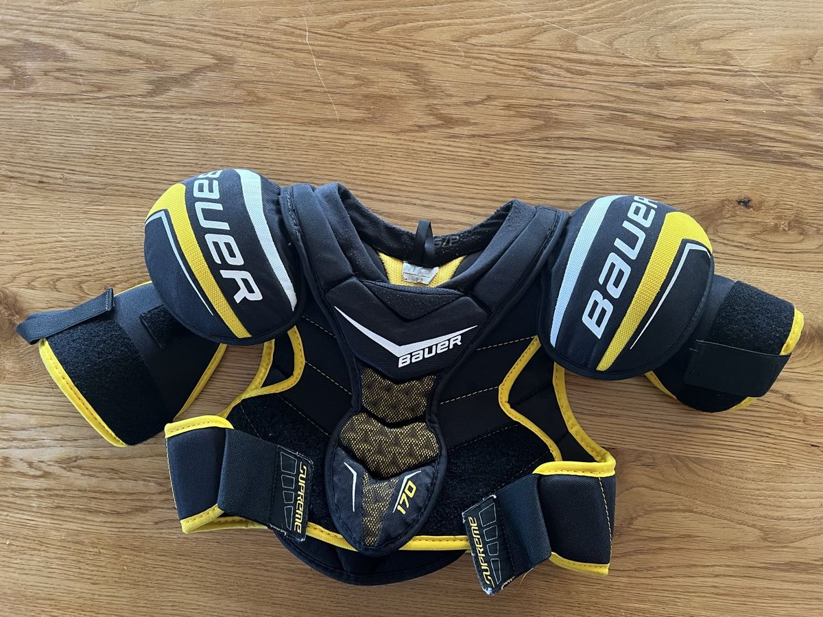 Bauer Protezioni & Imbottiture: Hockey Brustpanzer Kinder Grösse S Bauer – Usato da Widnau venduto da churer04