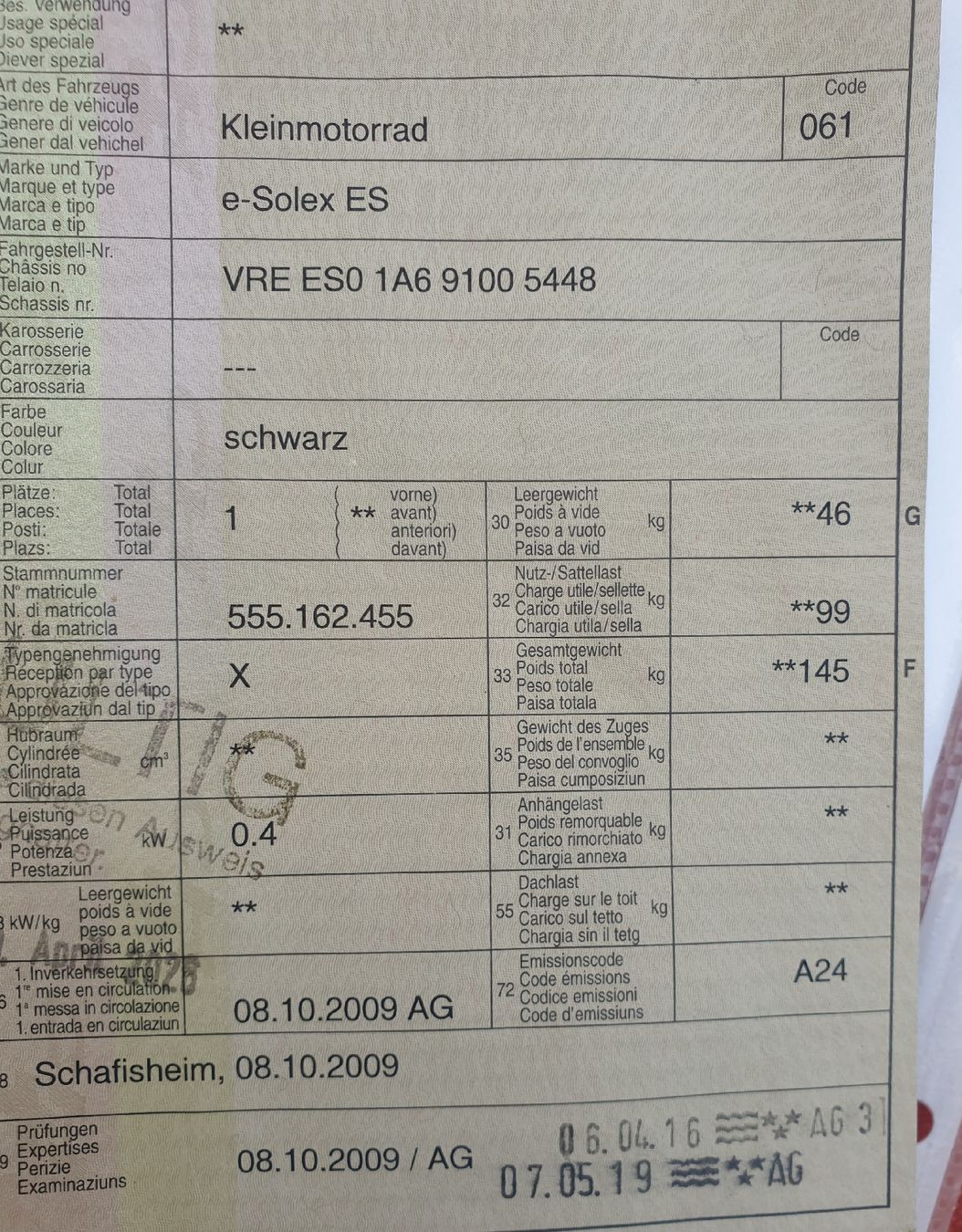 Elektromobile: SOLEX elektro – Gebraucht aus Willisau von ambuehl77 4