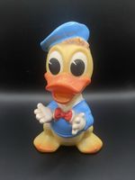 Vintage Donald Duck Disney Quietschfigur Bully