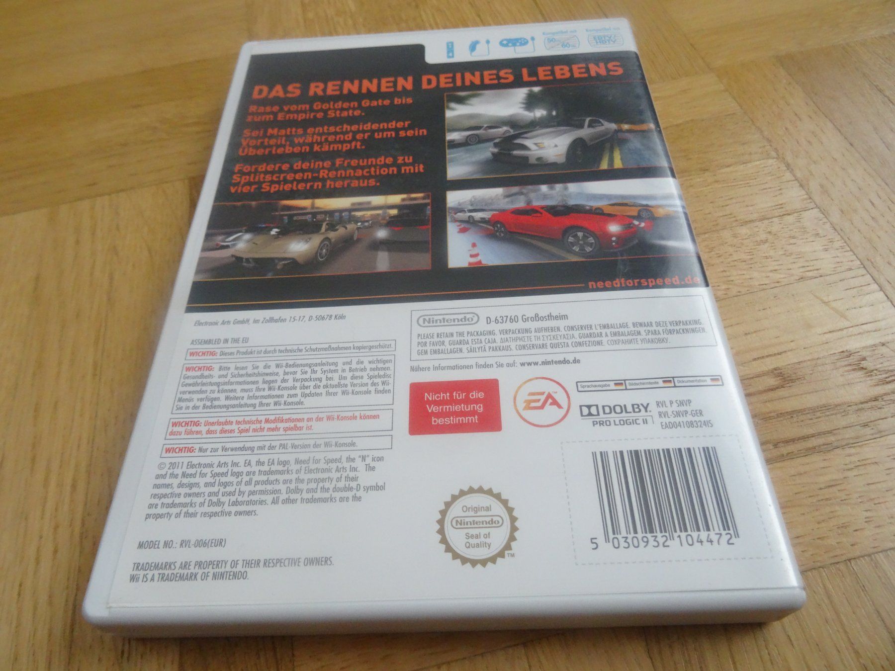 Nintendo Giochi: Need for Speed - The Run WII – Usato da Olten venduto da Disc-Ausverkauf 2