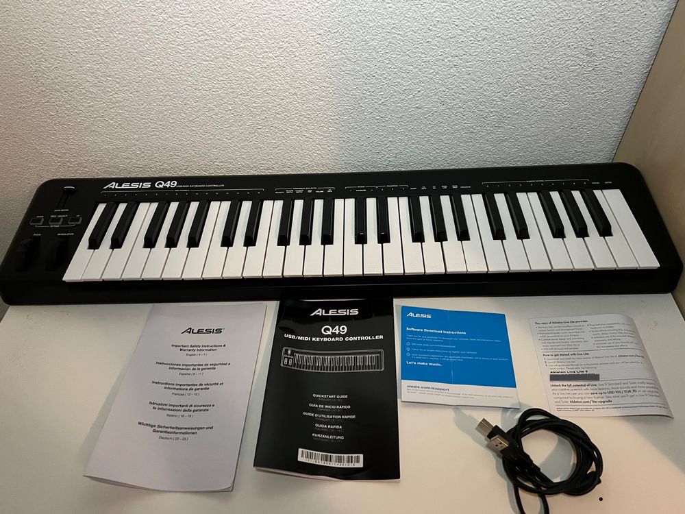 Midi Keyboard Alesis Q49 Kaufen auf Ricardo