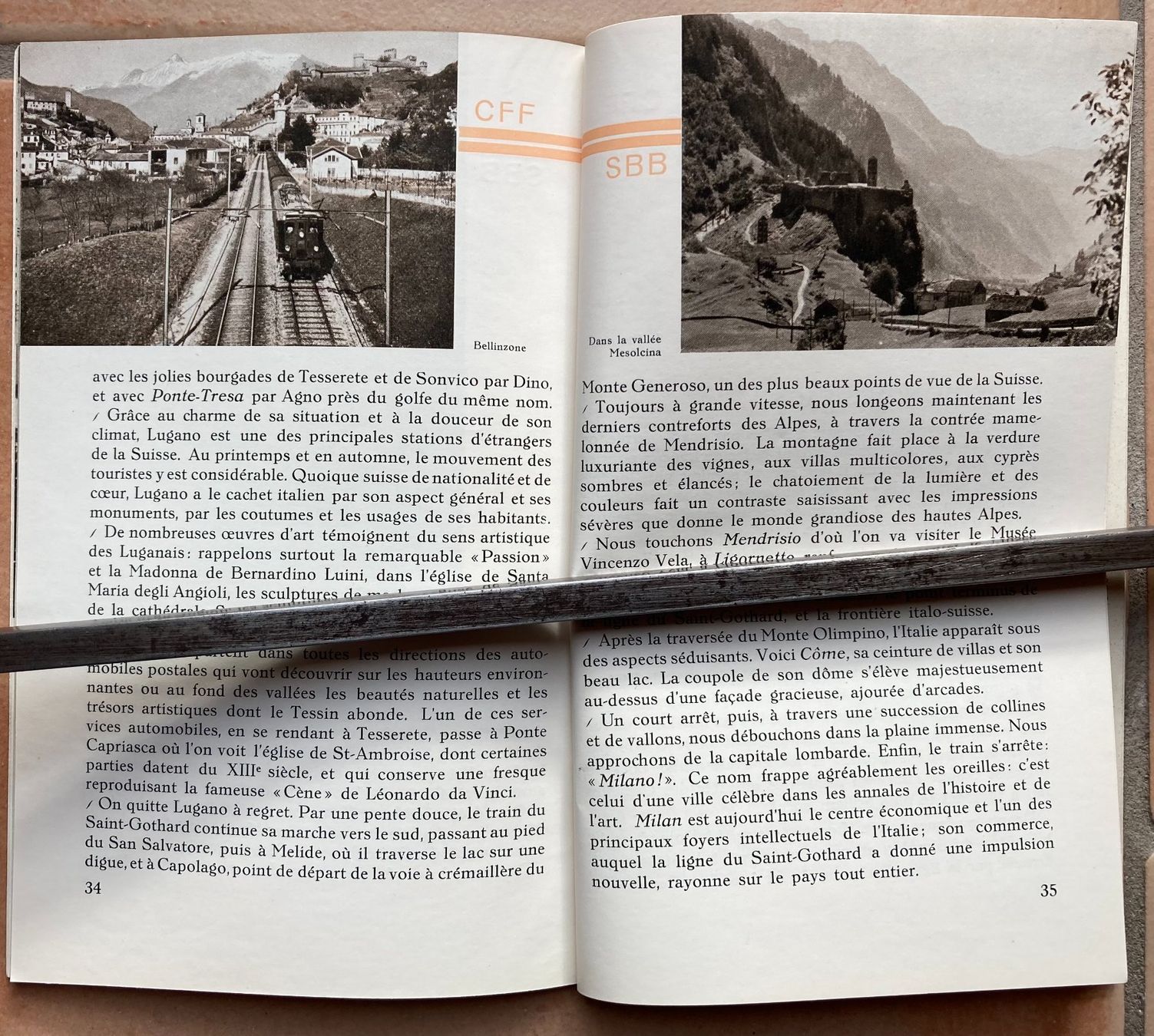 Libri: La ligne électrique du St. Gothard - 1931 – Usato da Versoix venduto da HELVETICA_1 7