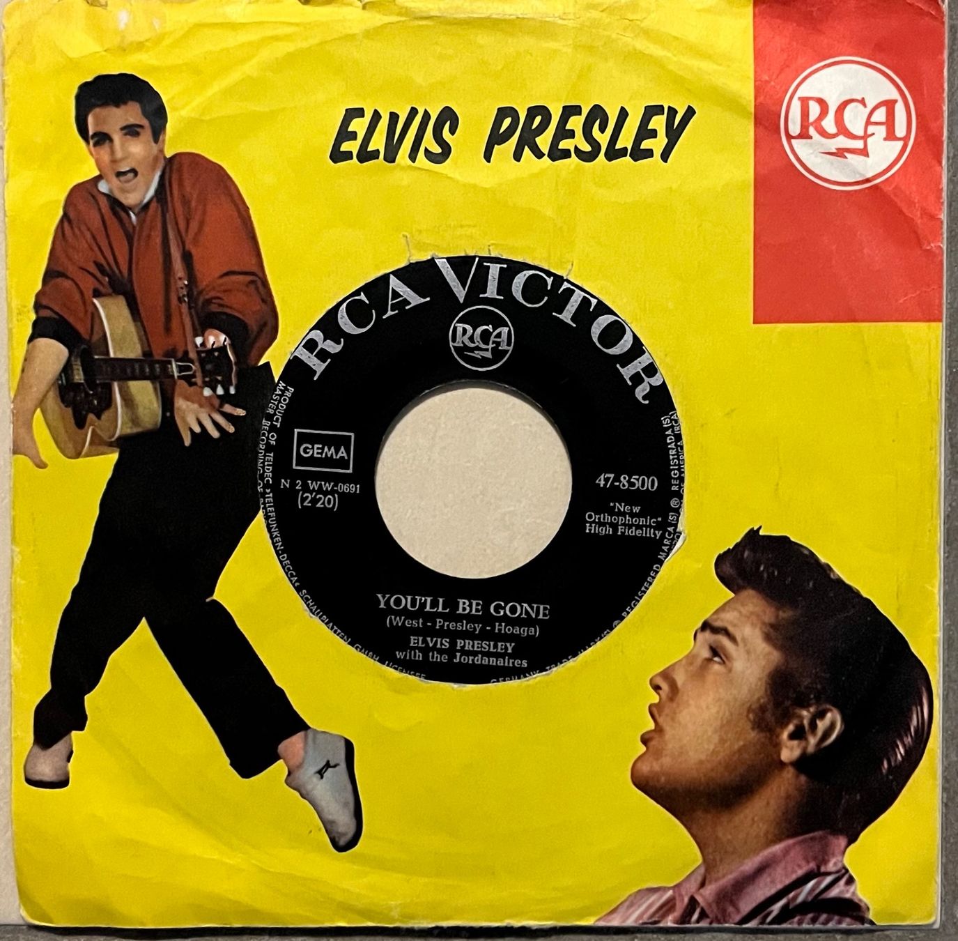 Schallplatten: ELVIS PRESLEY - DO THE CLAM / YOU'LL BE GONE – Gebraucht aus Bussigny von vinyl-pas-cher