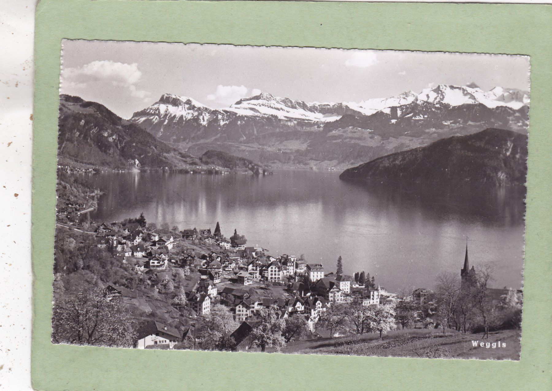 Ansichtskarten: Weggis 1951 – Gebraucht aus Herisau von Lisegrat2008