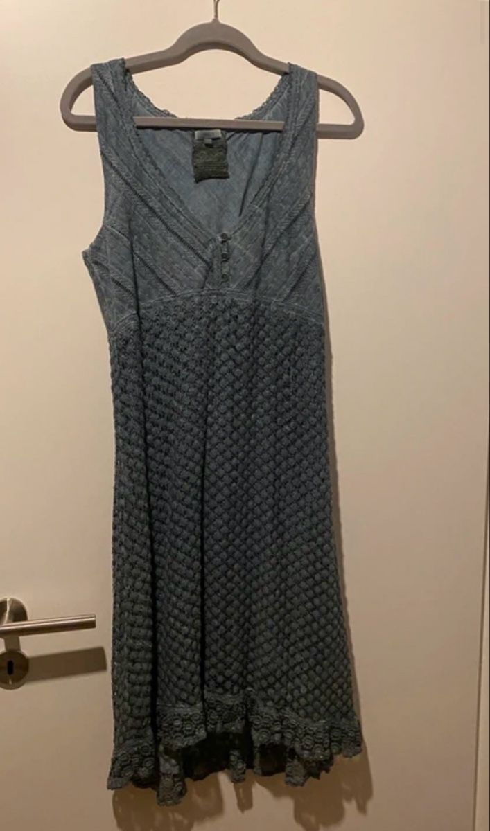 Nile Vestiti: Nile robe en coton grise  – Usato da Genève venduto da Laniblue