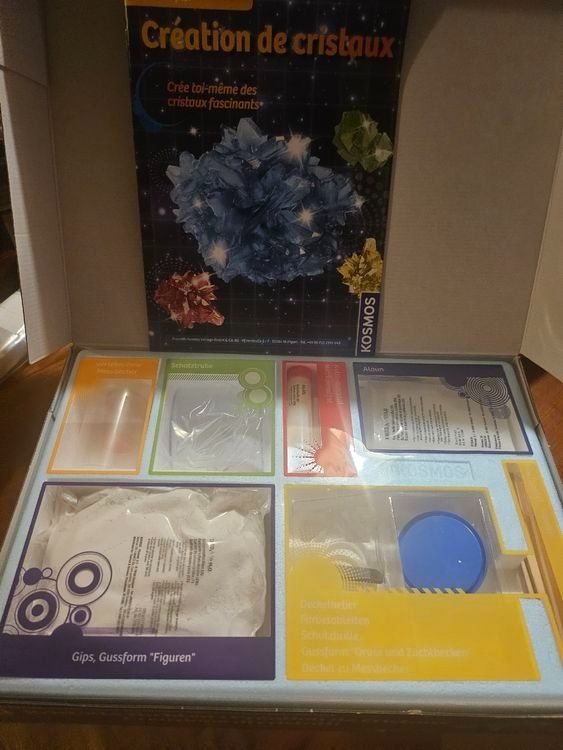Kosmos Giochi: jeu de decouverte creation de cristaux – Nuovo (secondo la descrizione) da Villars-sur-Glâne venduto da Mark_988 2
