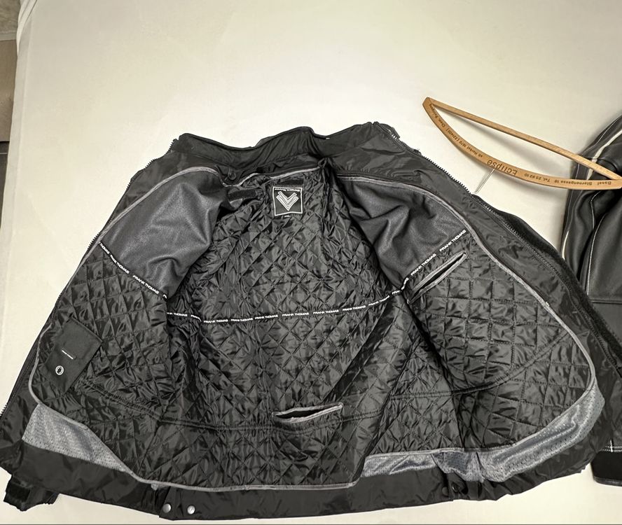 Vestes: Motorradjacke Frank Thomas schwarz 2XL – Neuf (Voir description) à Dornach par obj.kkt 2