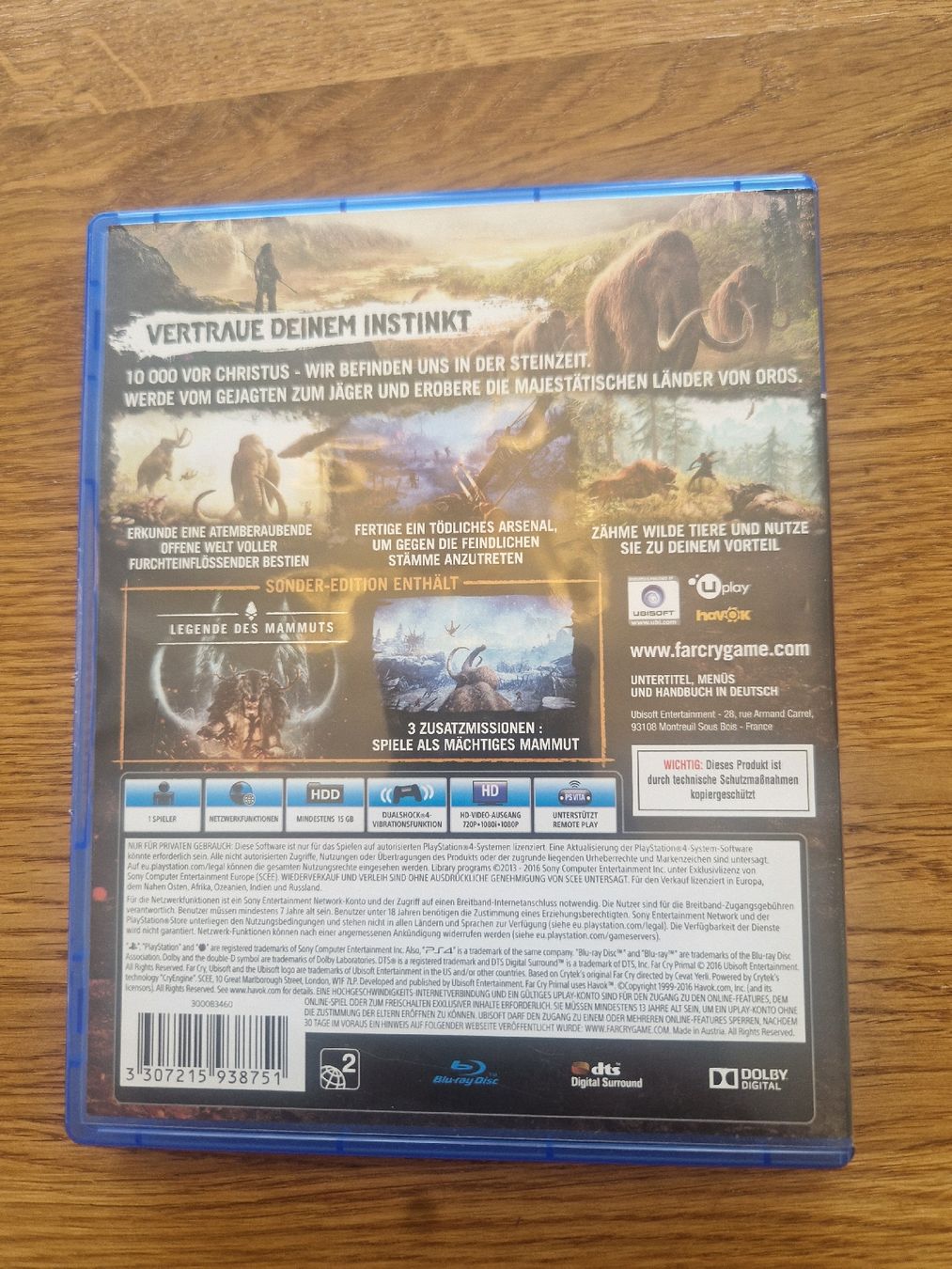 Sony Spiele: Far Cry Primal Edition – Gebraucht aus Gunzwil von Jxsxf98 1