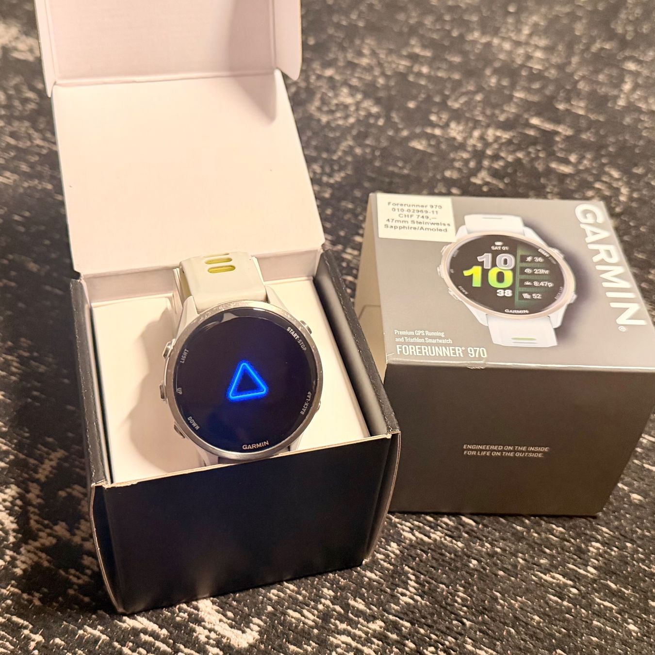 Garmin Smartwatch: GARMIN FORERUNNER 970 – Gebraucht aus Würenlos von Boizzer
