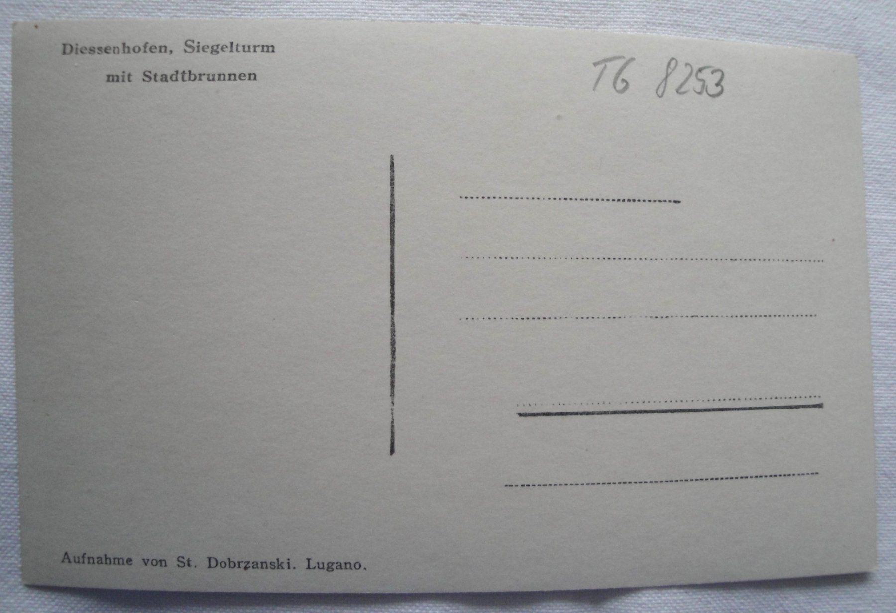 Cartoline postali: Karten-Set Ansichten von Diessenhofen – Usato da Schaffhausen venduto da Hottschili 6