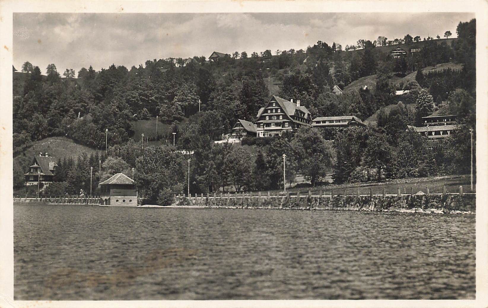 Cartoline postali: Kuranstalt Ländli Aegerisee – Usato da Biasca venduto da Blenio71