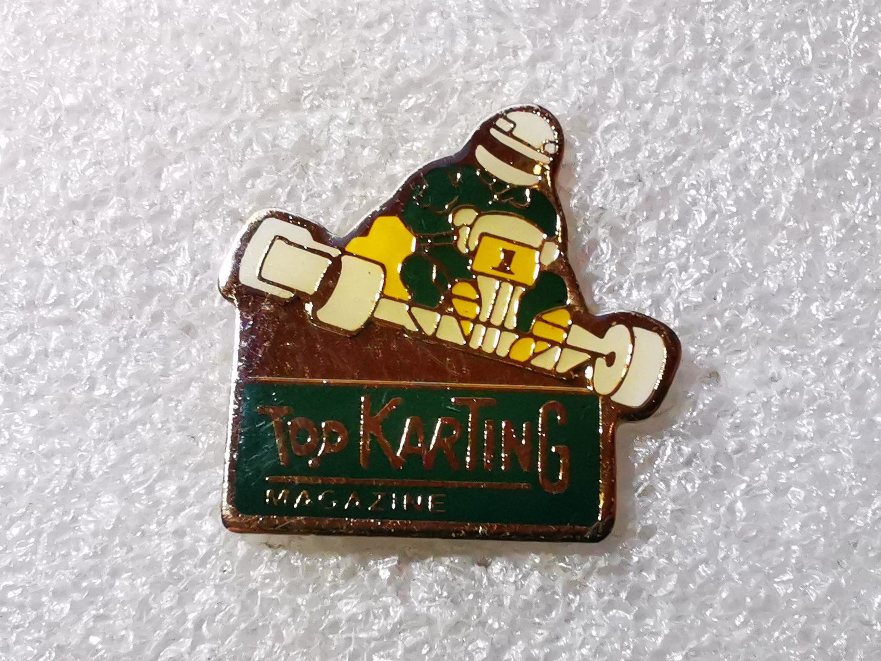 Plaketten & Abzeichen: Ansteckpin 52: Top Karting – Gebraucht aus Oppligen von Pin-Fall-Shop