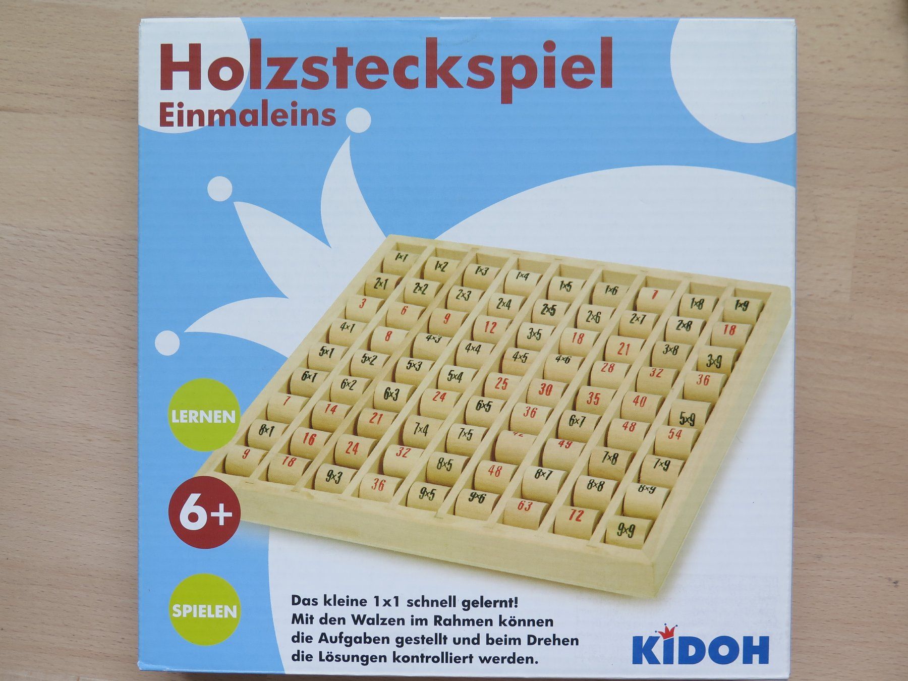 Giochi: Holzsteckspiel Eimmaleins – Nuovo (secondo la descrizione) da Winterthur venduto da Namo1