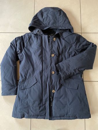 Winterjacke mit Kapuze, dunkelblau, Gr. XL, von circle et br