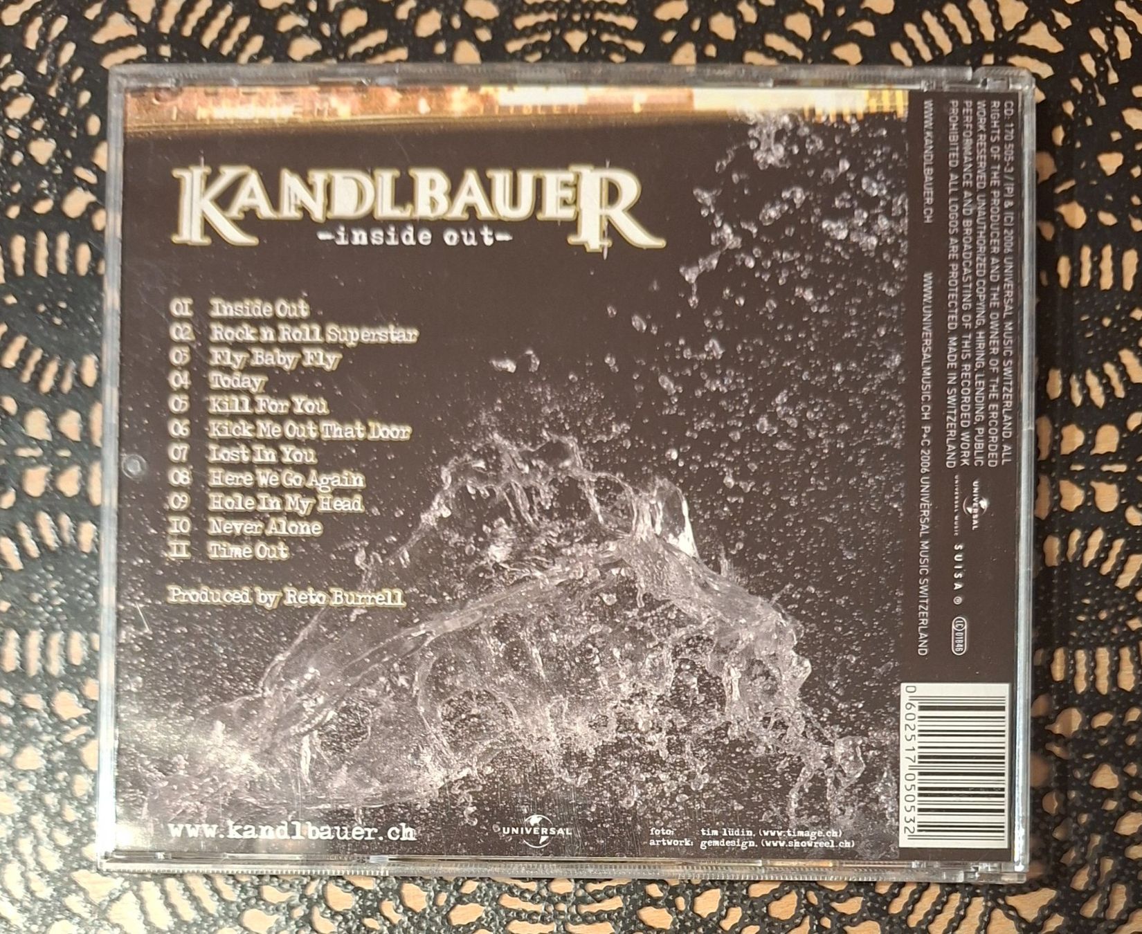 CDs: Kandlbauer - Inside Out, CH Pop Rock CD Album 2006 – Gebraucht aus Schönenberg TG von breiti12 1