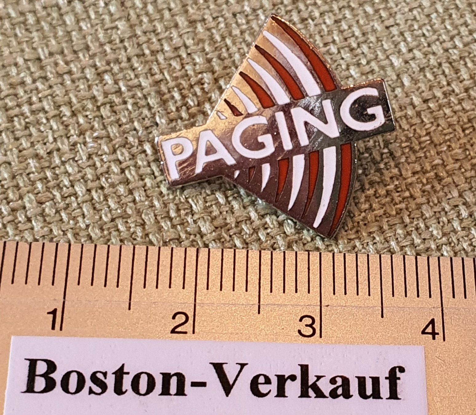 Pins: A526B - Pin PTT Telecom Swisscom Paging – Gebraucht aus Reinach BL von Boston-Verkauf 1