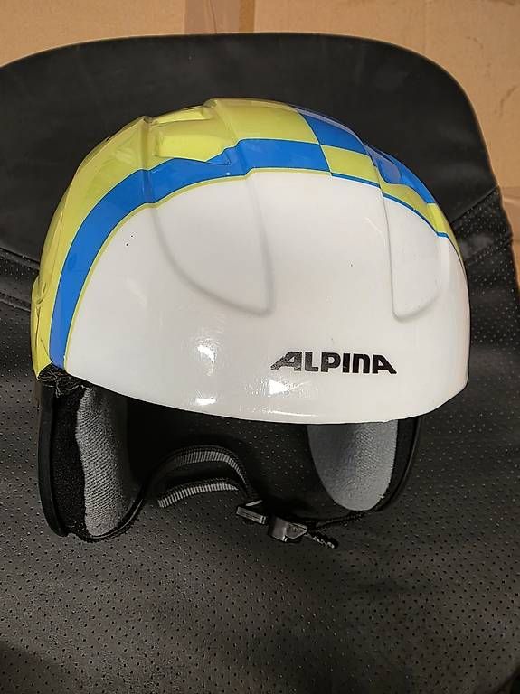 Caschi: Skihelm Alpina mit Skibrille – Usato da Langnau am Albis venduto da Sadisanto 2