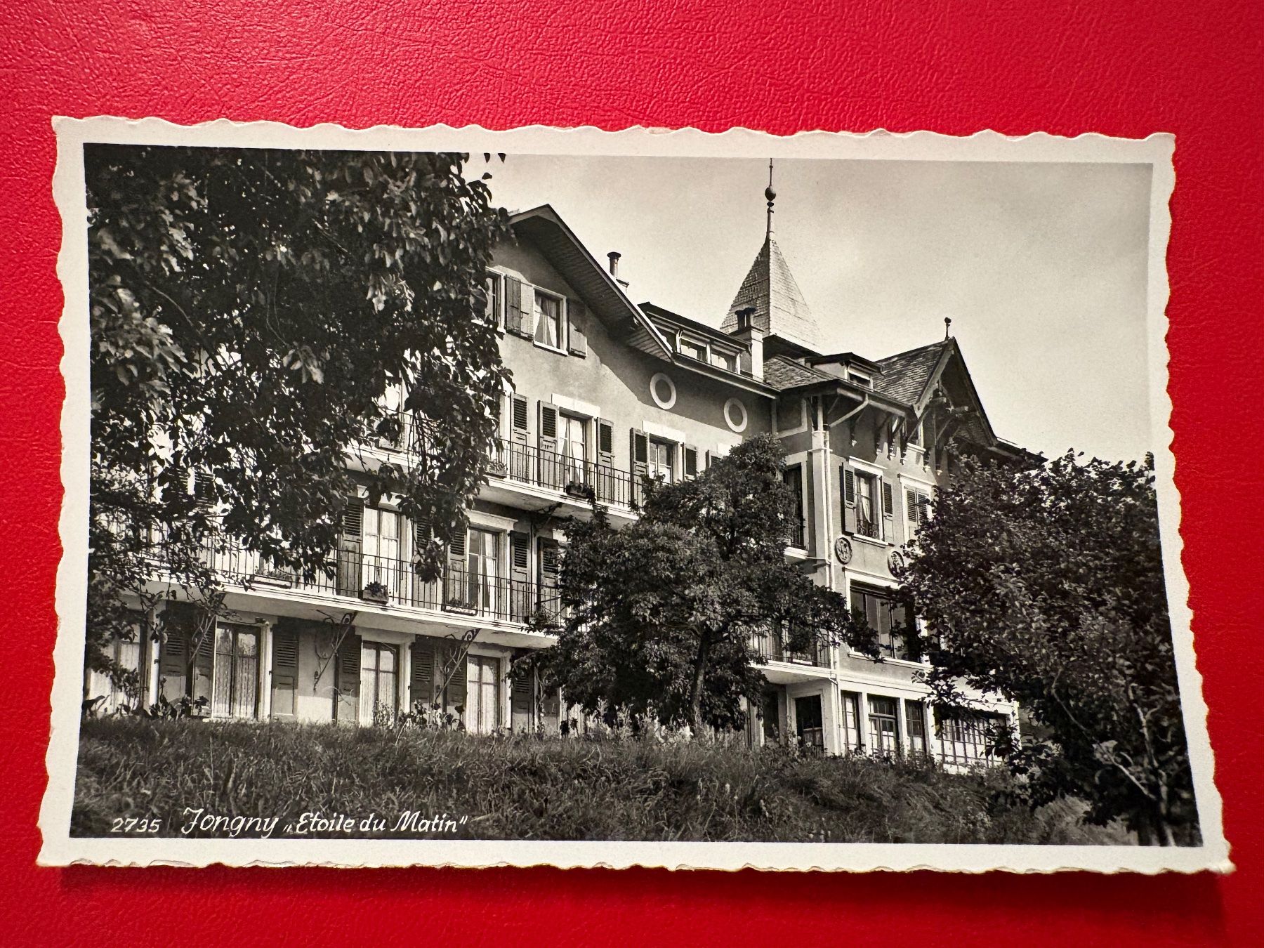 Cartoline postali: 1959 / Jongny "Etoile du Matin" – Usato da St-Légier-Chiésaz venduto da Theo006