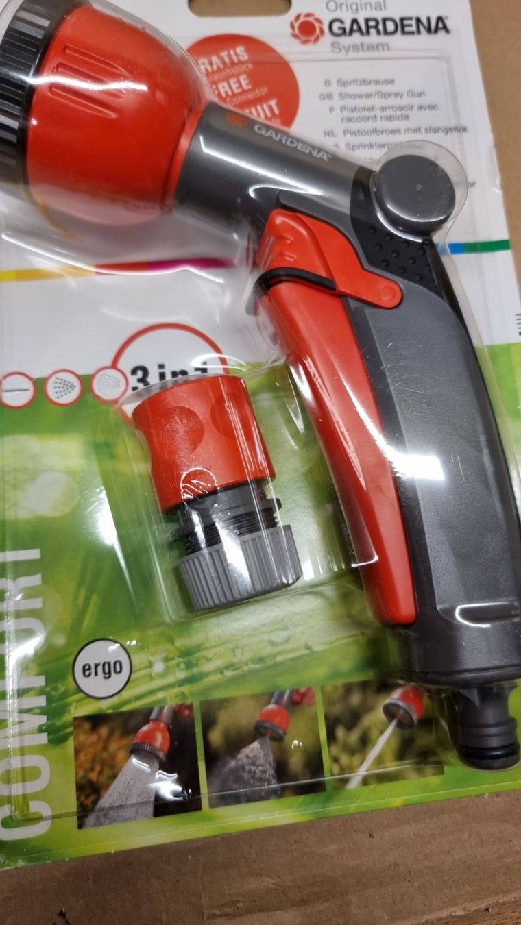 Medizinaltechnik: Gardena Spritzbrause Comfort – Neu (gemäss Beschreibung) aus Rebstein von James-Dean 4