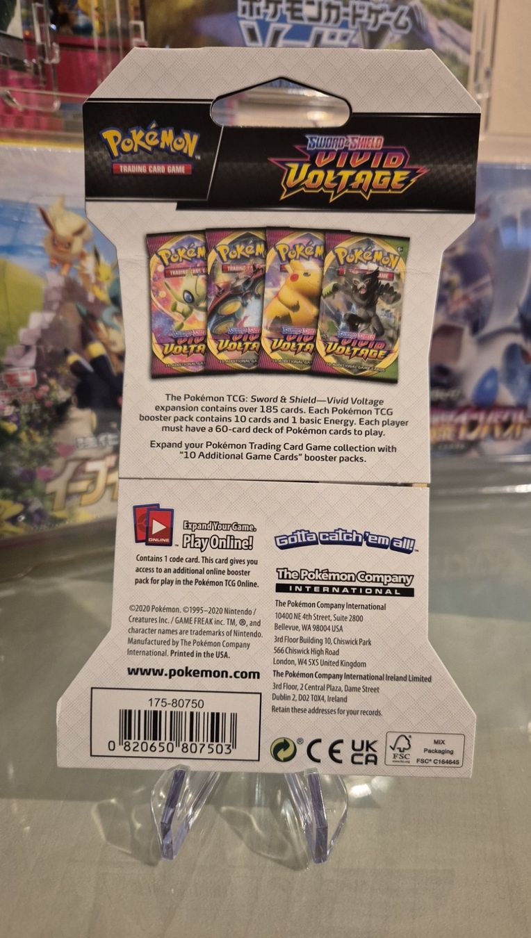 Pokémon Carte collezionabili: Pokémon Booster Pack Vivid Voltage Englisch 2020 – Nuovo (secondo la descrizione) da Aesch BL venduto da bigboystoy 1